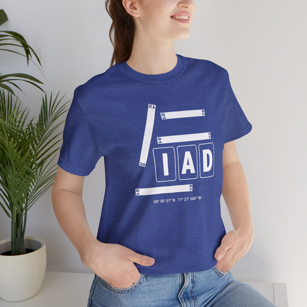 IAD Airport Code Tee Shirt 1