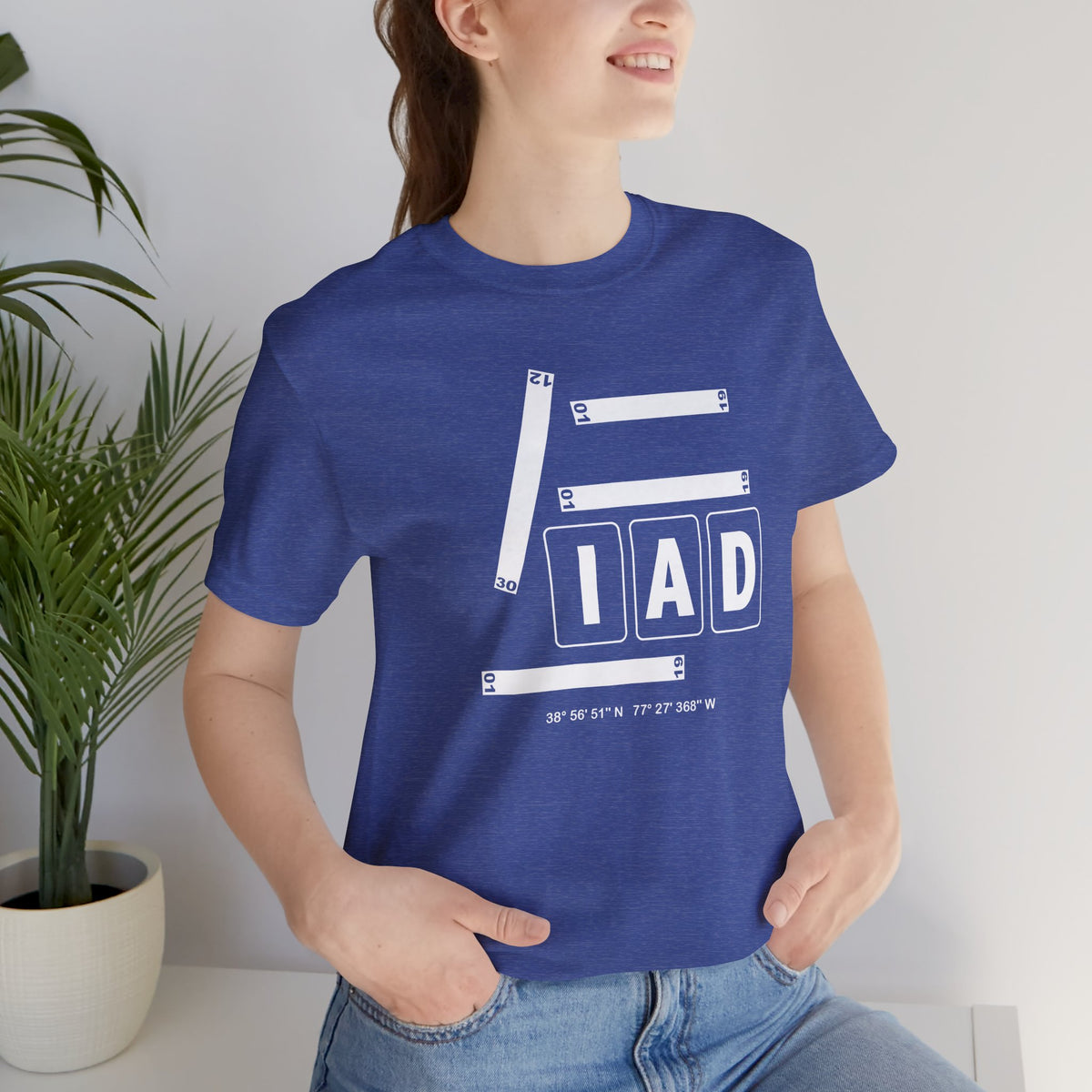 IAD Airport Code Tee Shirt 1