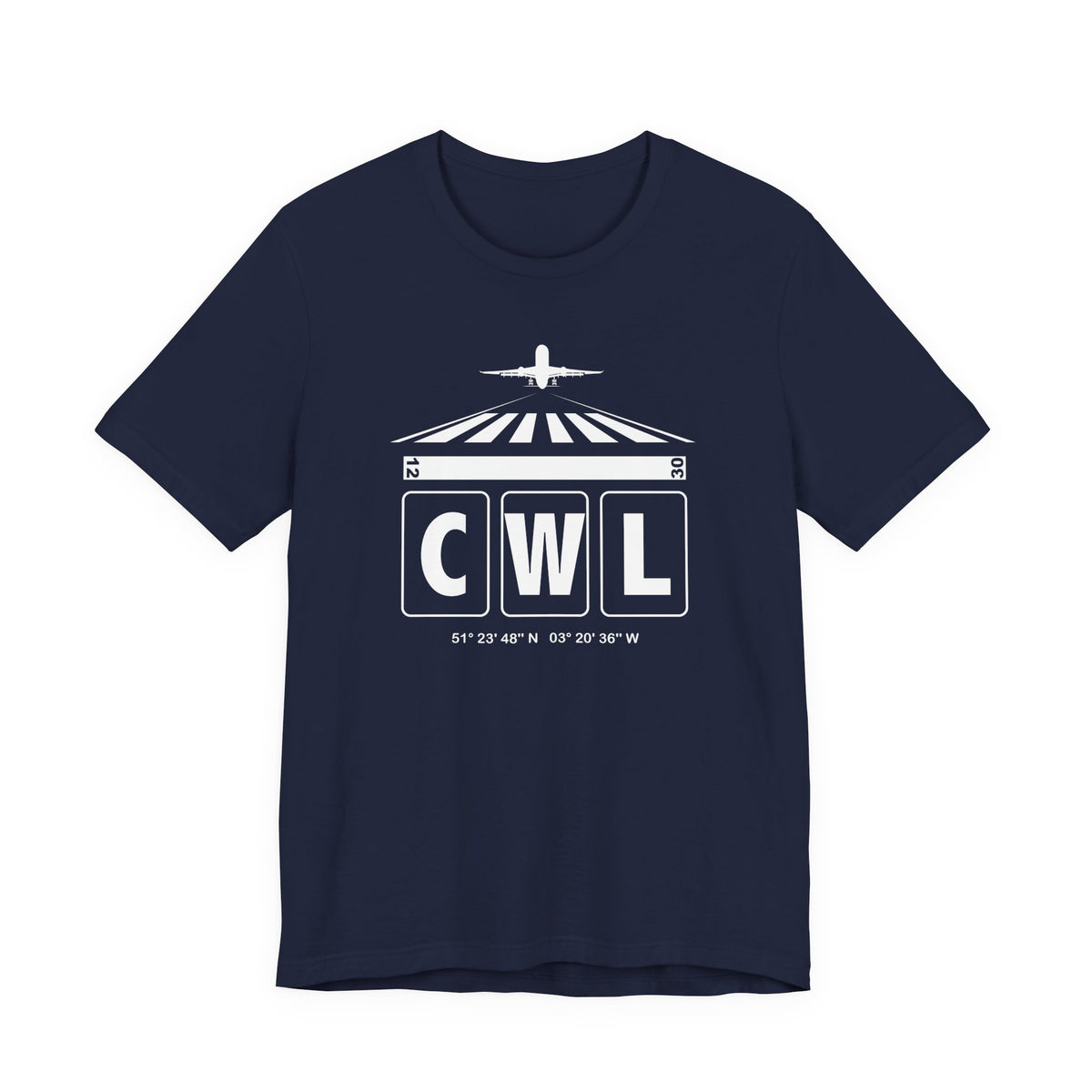 CWL Airport Code Tee Shirt 1