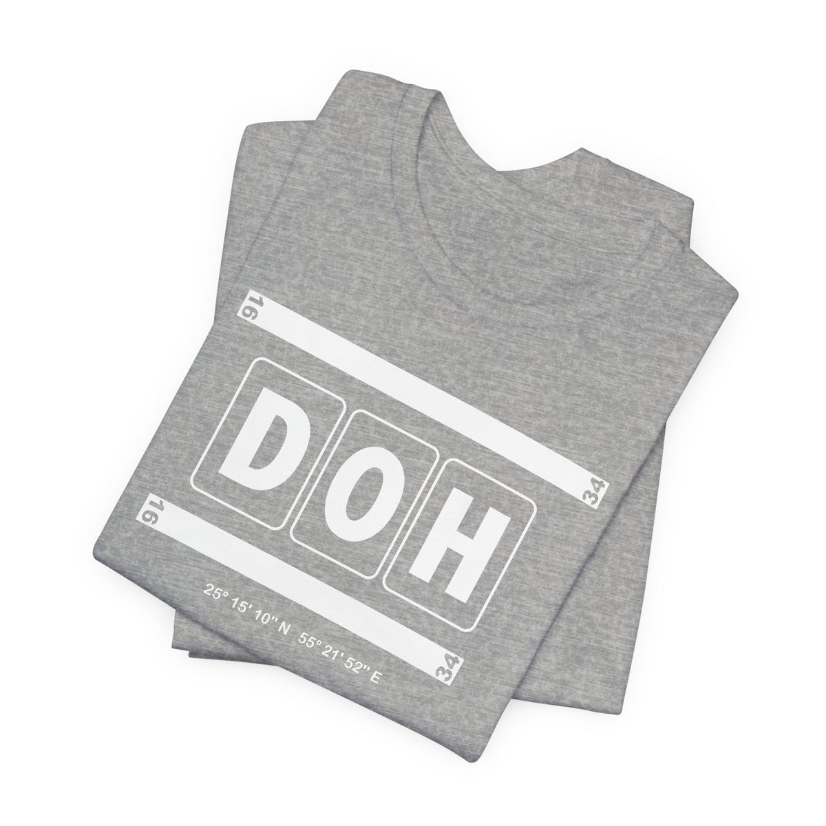 DOH Airport Code Tee Shirt