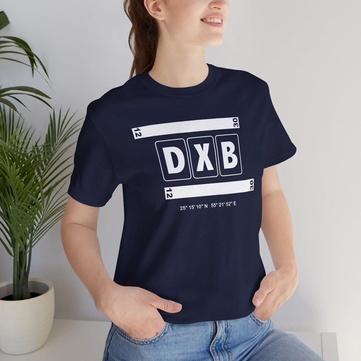 DXB Airport Code Tee Shirt 1