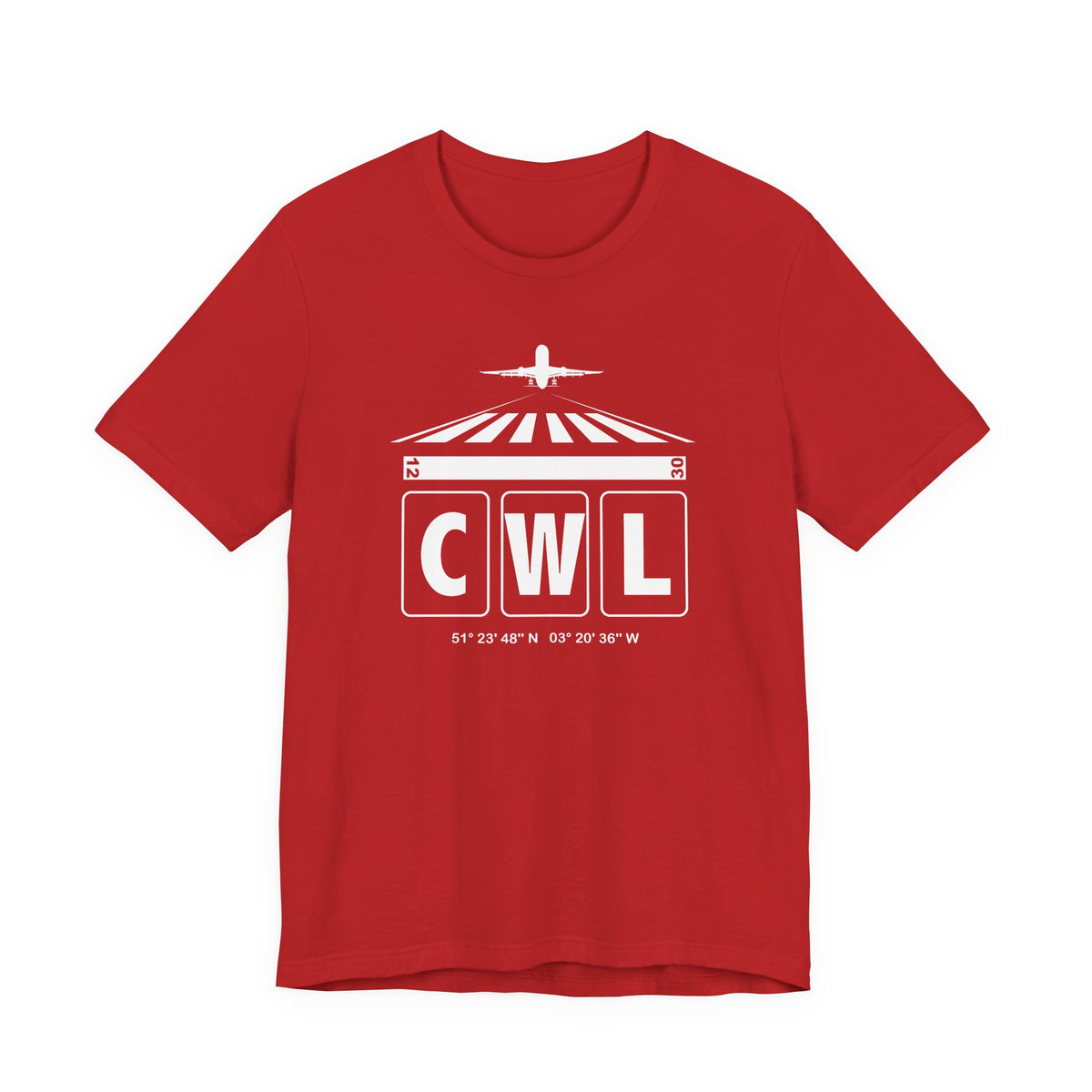 CWL Airport Code Tee Shirt 1