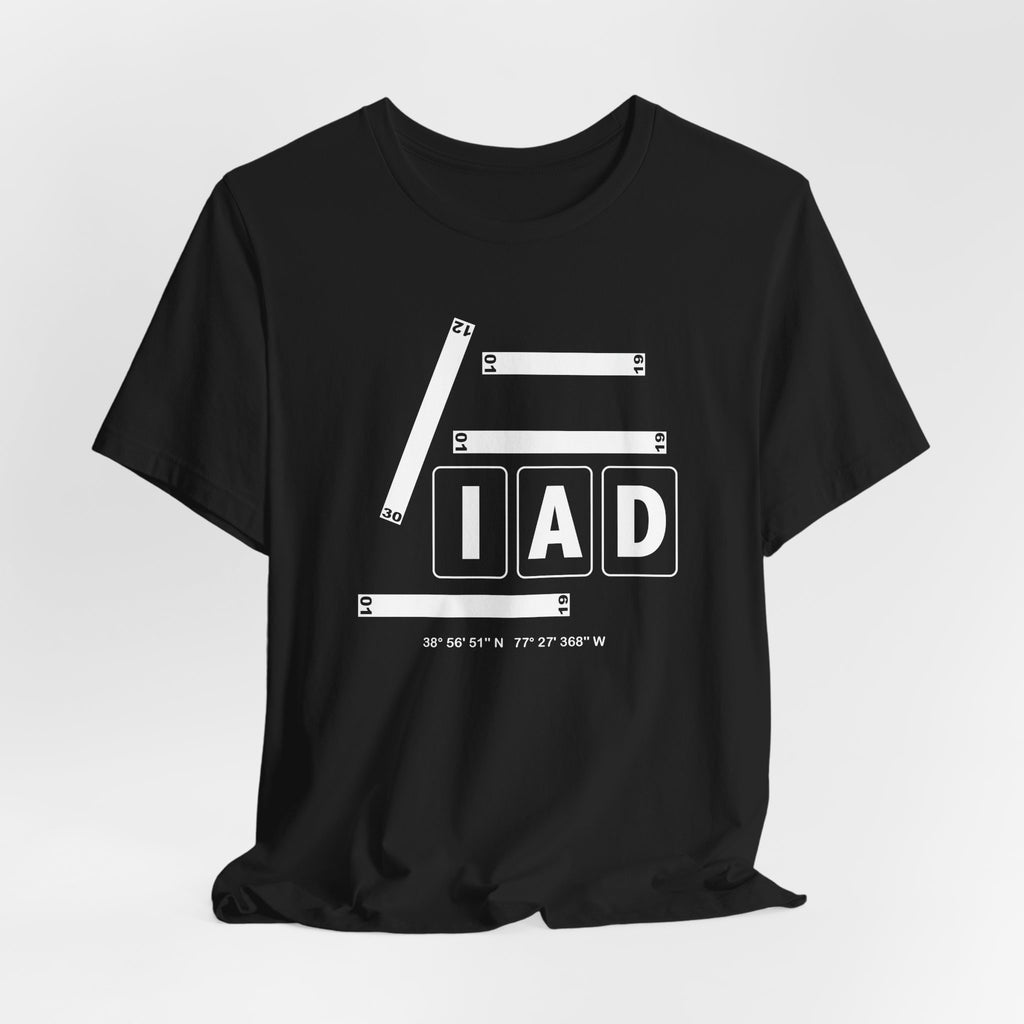 IAD Airport Code Tee Shirt 1