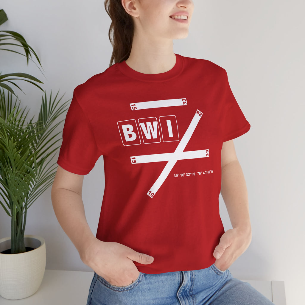 BWI Airport Code Tee Shirt 1