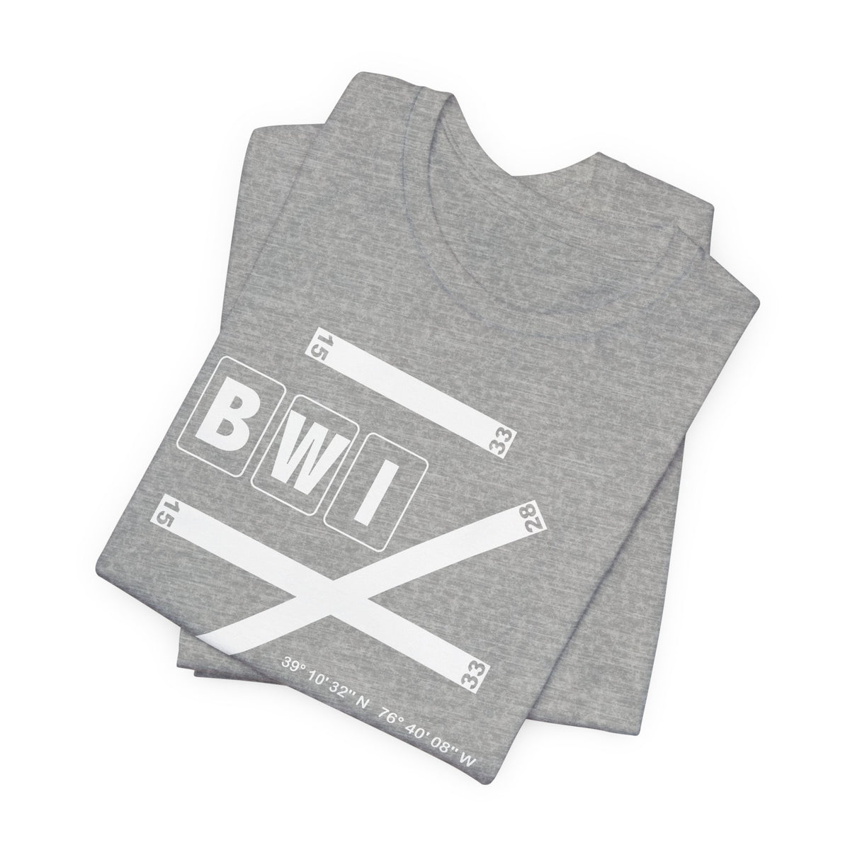 BWI Airport Code Tee Shirt 1