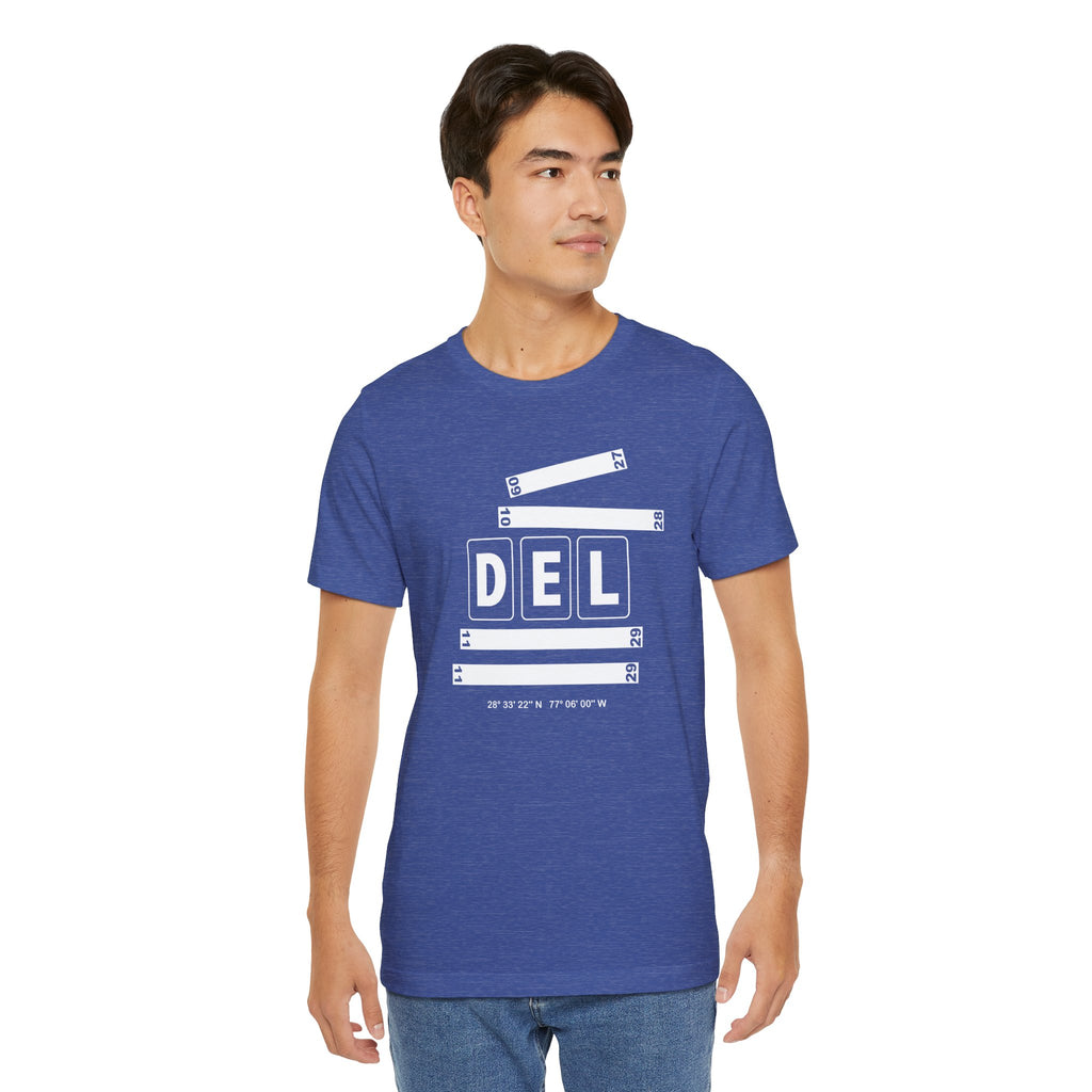 DEL Airport Code Tee Shirt 1