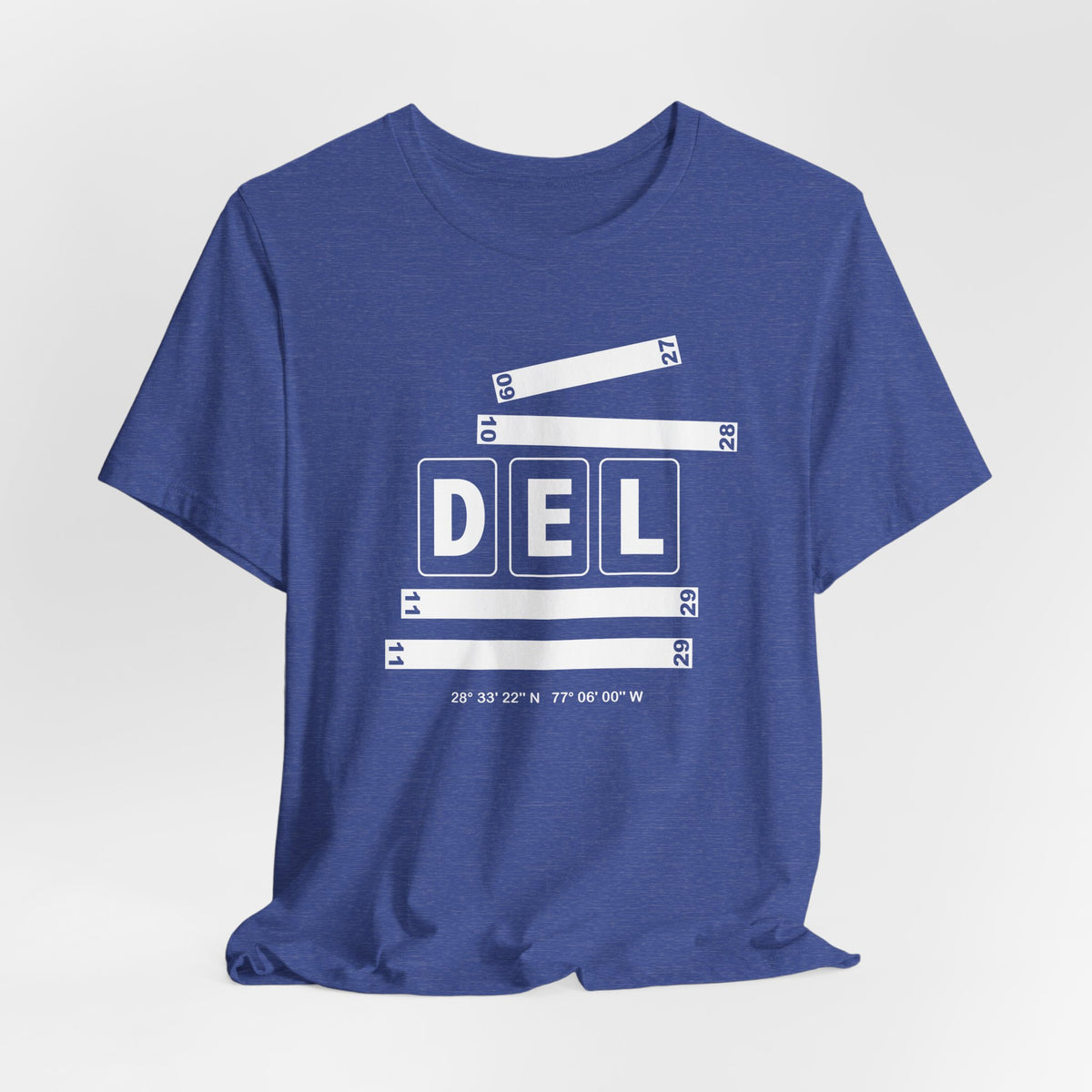 DEL Airport Code Tee Shirt 1