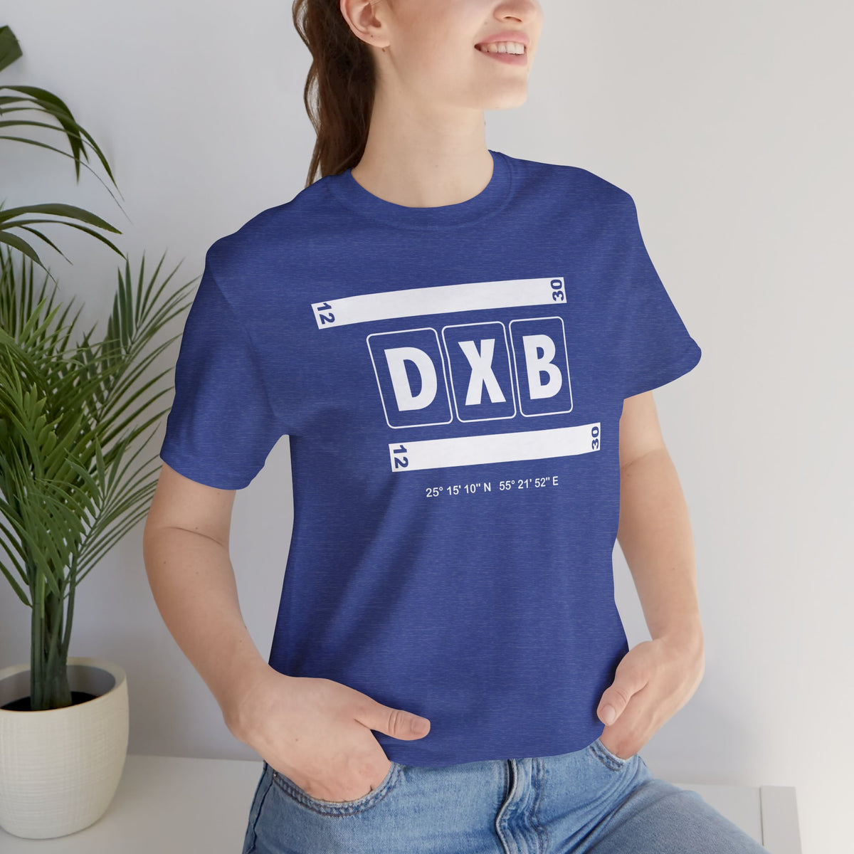 DXB Airport Code Tee Shirt 1