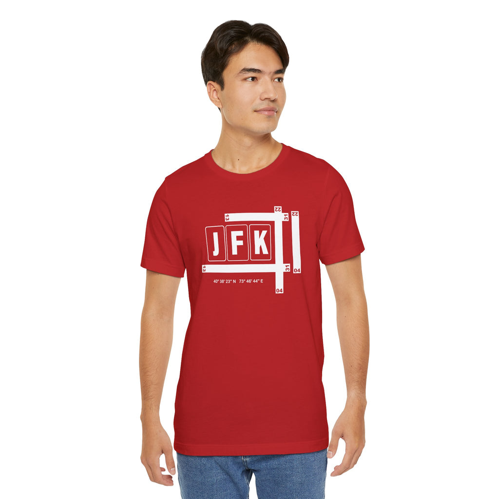 JFK Airport Code Tee Shirt 1