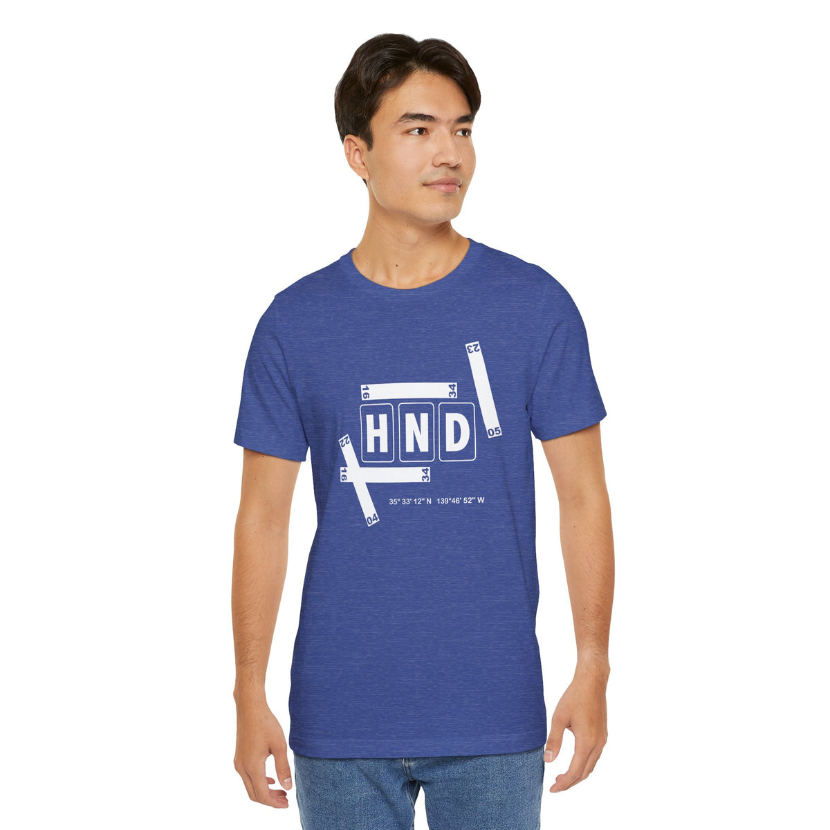 HND Airport Code Tee Shirt 1